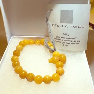 Yellow Jasper Powerbeats Stella Pace Sexy Bracelet